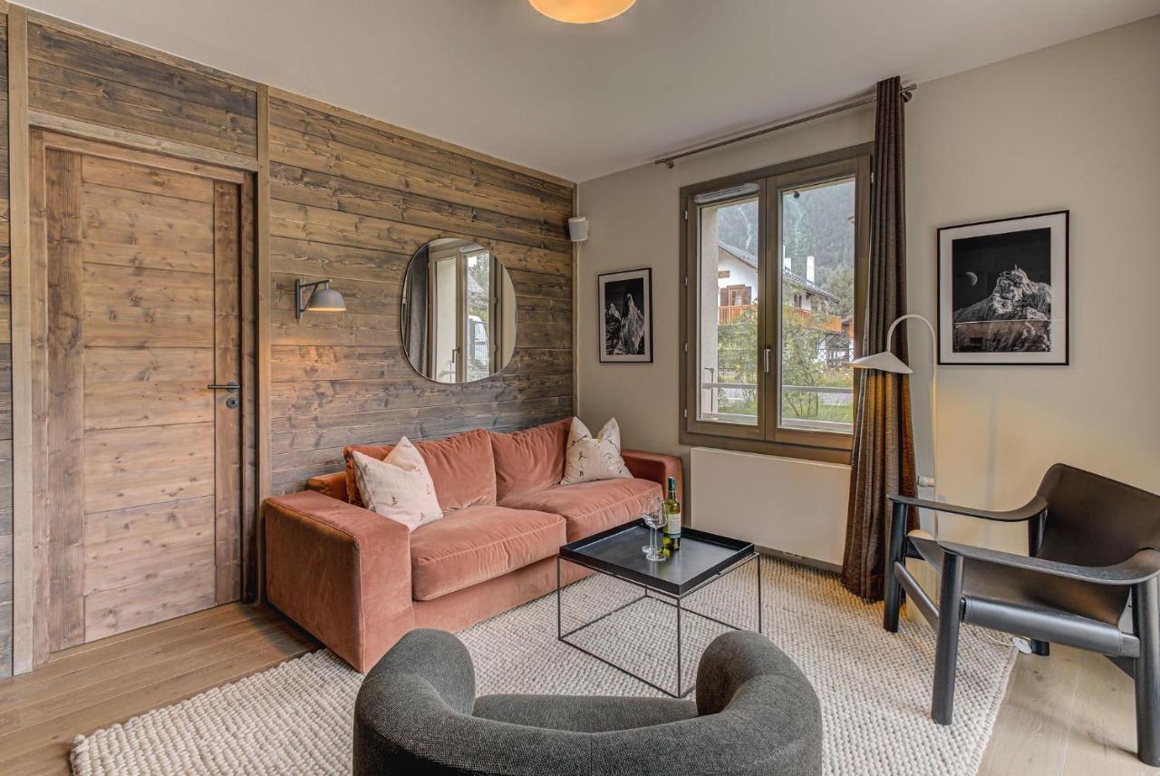 White Pearl A05 Modern Apartment Chamonix Alpes Travel Sleeps 4 To 6 Kültér fotó
