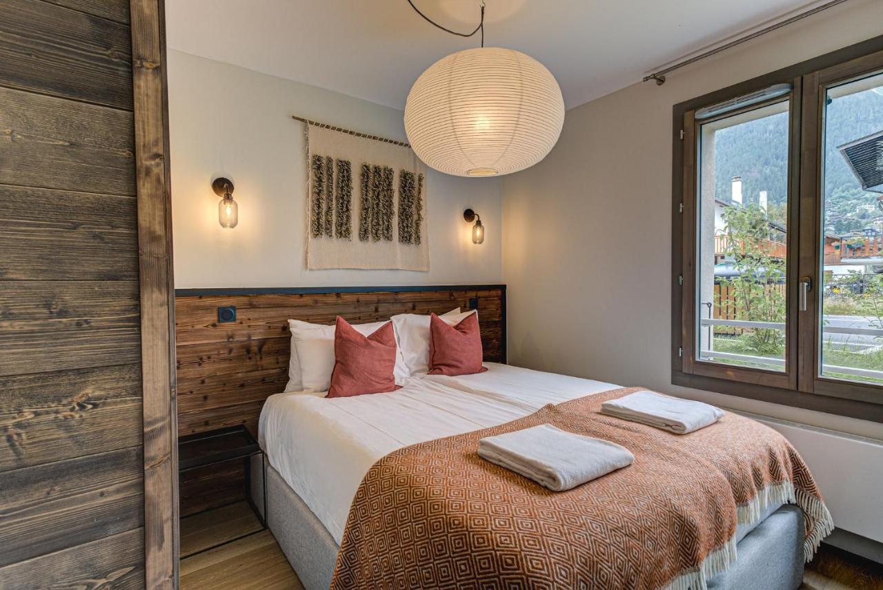 White Pearl A05 Modern Apartment Chamonix Alpes Travel Sleeps 4 To 6 Kültér fotó