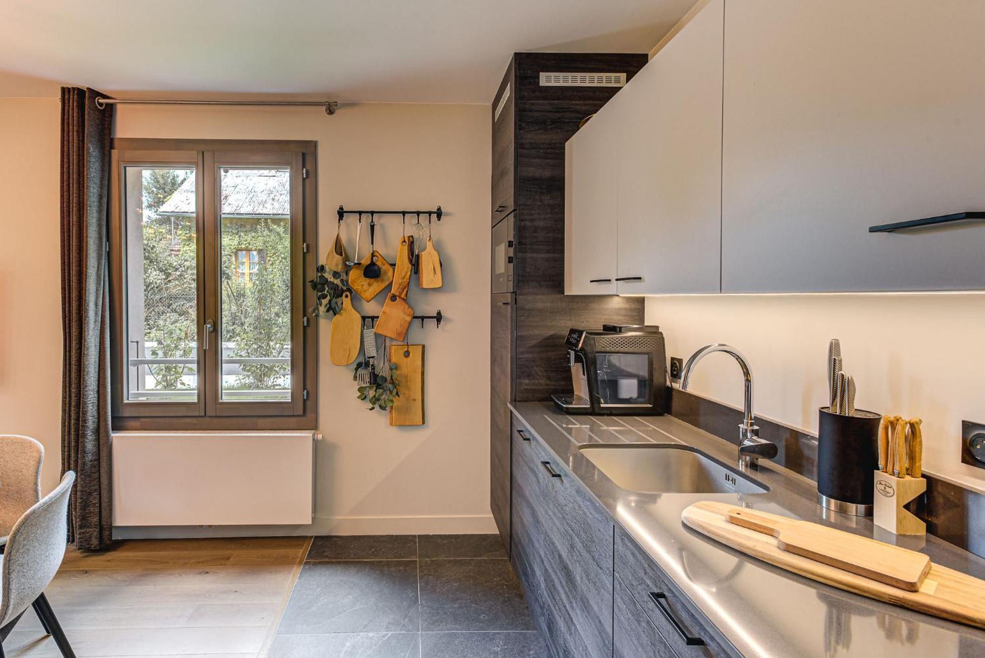 White Pearl A05 Modern Apartment Chamonix Alpes Travel Sleeps 4 To 6 Kültér fotó